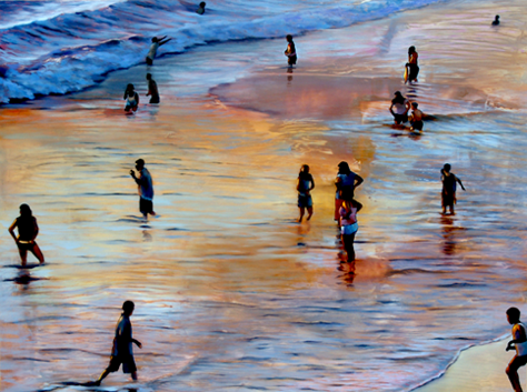 "sky walking"
30 x 40
oil on aluminum